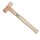Kupferhammer quadratisch 800 gr 325 mm mit Sicherungssplint