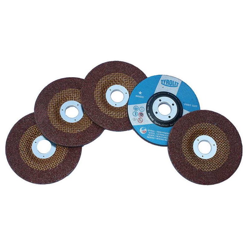 TYROLIT 236319 Schleifscheibe Basic Touch 2in1 Form 29T, 125 x 3 mm, 1 Stück
