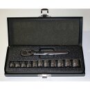 1/4&quot; Steckschl&uuml;sselsatz niedrige Bauform 4-14 mm