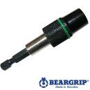 Bithalter 1/4 &quot;x 65 mm mit Schraubenhalter, zwei Magneten