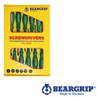 Schraubendreher-Satz, Serie 711 + 717 + 710 - PH + PD + PL, 12 St