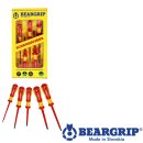 Schraubendreher 2K-Set VDE, Serie 736 PH + PL, 5 St.rot + gelb, Gelber Box, Beargrip