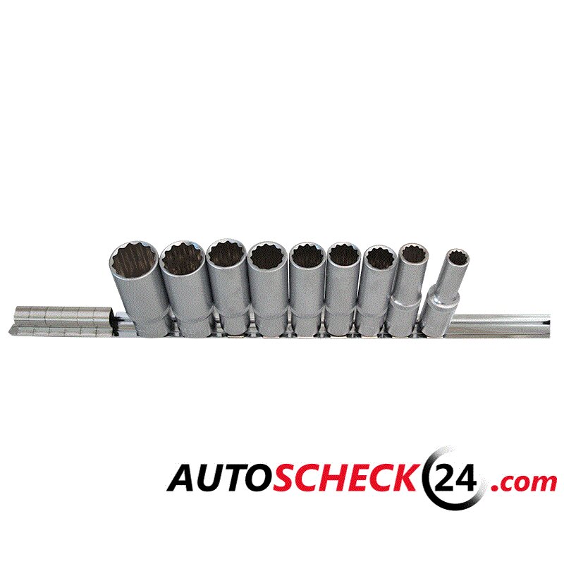 NEO Zwölfkantsteckschlüssel Lang 19 Mm - 1/2 Zoll Antrieb, Aus CrV-Stahl