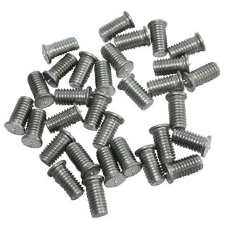 Aluminium-Anschwei&szlig;bolzen mit Gewinde M6 Aluminium (AlSi12) 100 Stk.